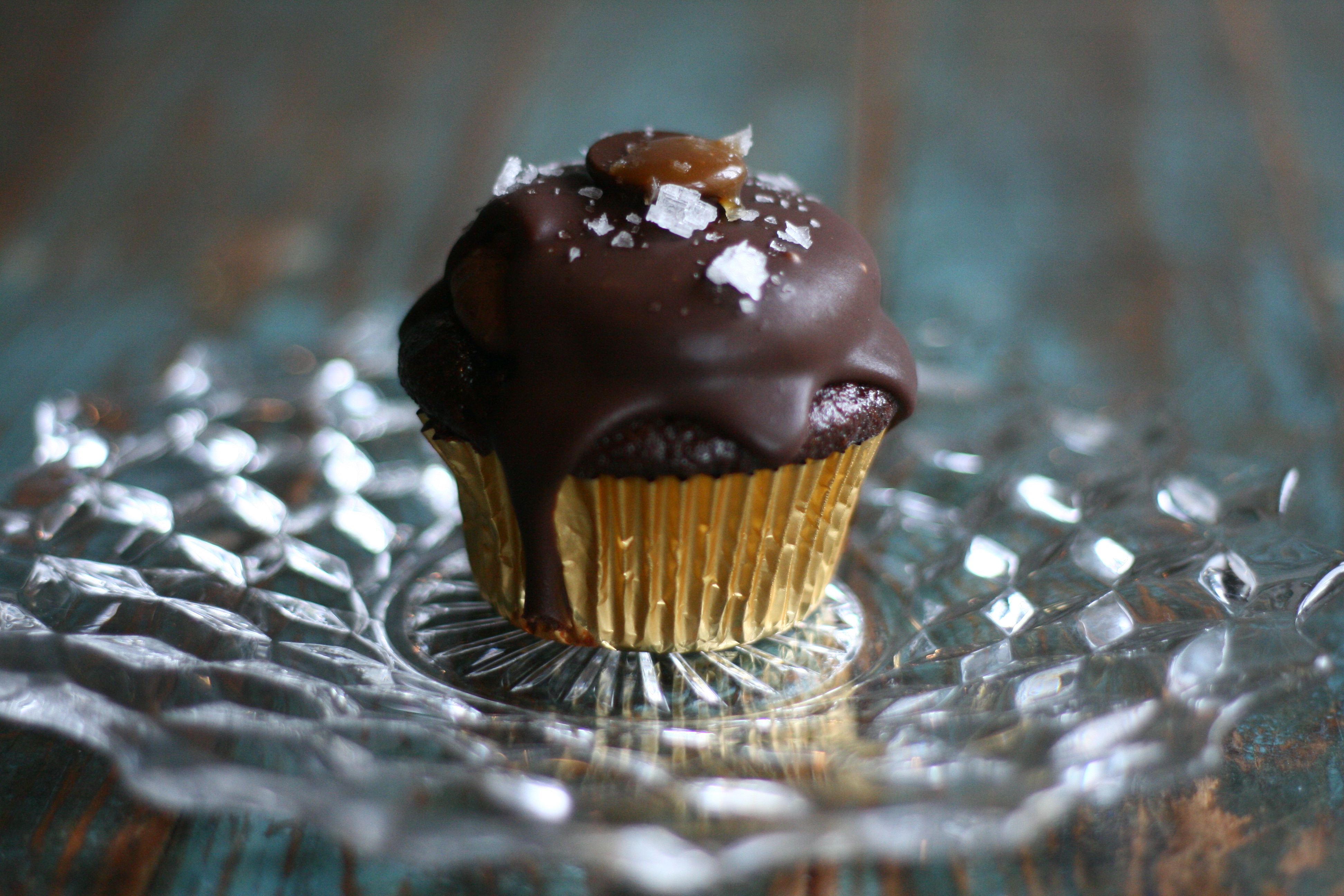 Salted Caramel Cupcake